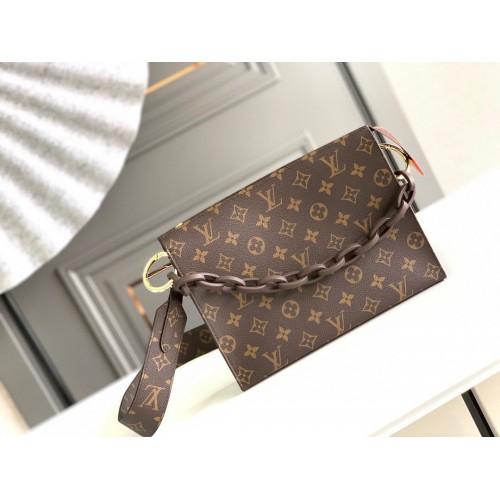 Louis Vuitton Monogram Canvas POCHETTE Cuir d'origine M47545
