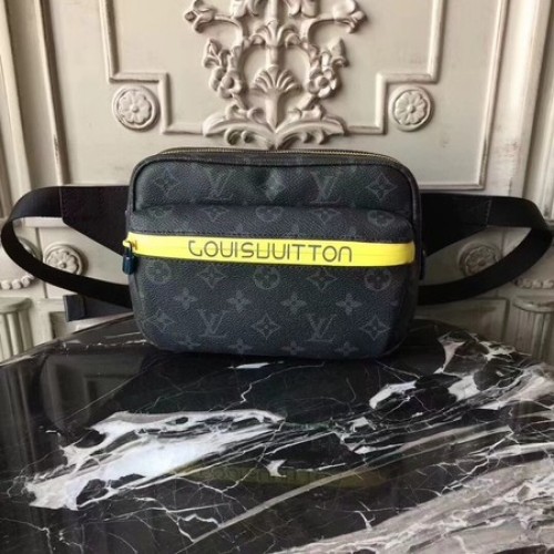 Louis Vuitton Toile Monogram SAC CEINTURE PN 42825 Noir