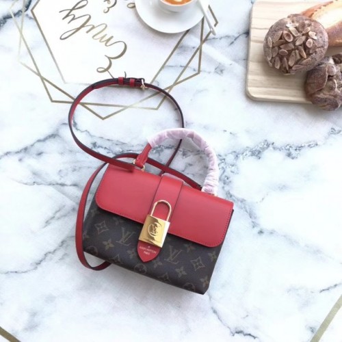 Louis Vuitton Monogram Canvas original M43129 rouge