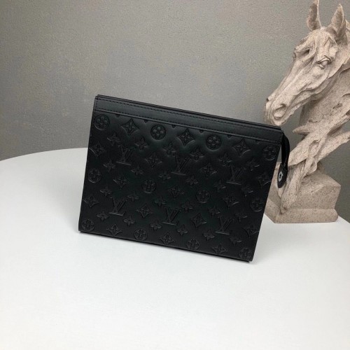 Louis Vuitton Monogram Eclipse POCHETTE VOYAGE MM M61692 Noir