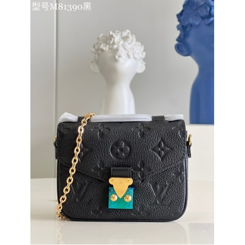 Louis Vuitton Monogramme Empreinte POCHETTE METIS BB M81390 noir