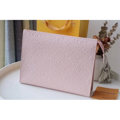 Louis Vuitton Monogram Empreinte POCHETTE VOYAGE MM M41058 pink