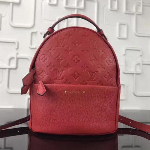 Louis Vuitton Monogram Empreinte SAC À DOS SORBONNE M44016 Rouge