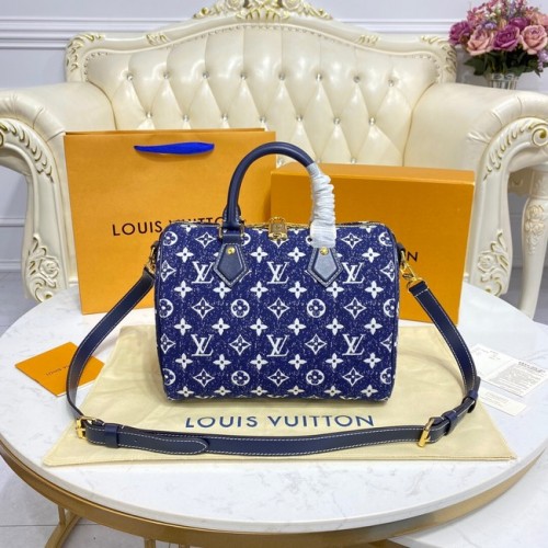 Jean Louis Vuitton Monogram M59609 bleu