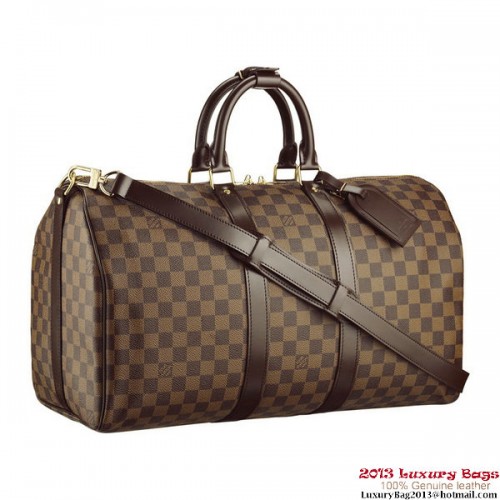 Louis Vuitton N41428 Damier Ebene Toile Keepall Bandoulière 45