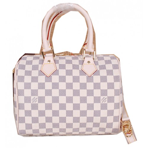 Louis Vuitton N41534 Damier Azur Canvas Speedy 25 Bag