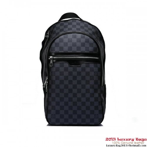 Louis Vuitton N58024 Damier Graphite Canvas Michael Sacs Messenger Homme