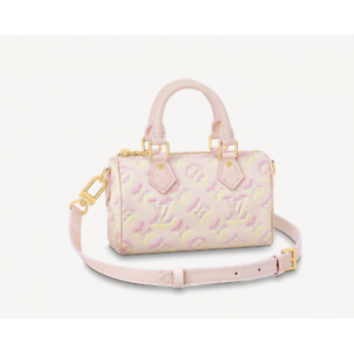 Louis Vuitton NANO SPEEDY M81508 Rose