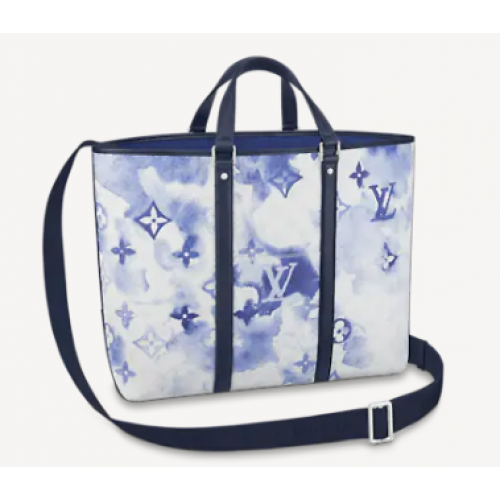 Louis Vuitton NOUVEAU FOURRE-TOUT GM M45755 BLEU