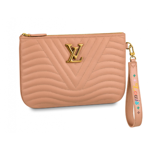 Louis Vuitton NEW WAVE Pochette zippée M67500 Noisette