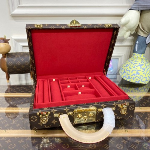 Louis Vuitton NICE COFFRET A BIJOUX M20076 rouge