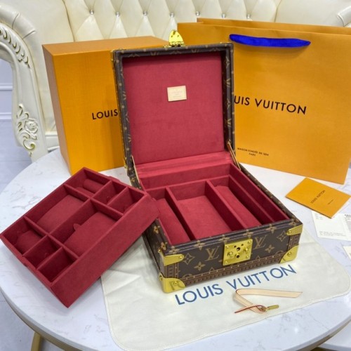 Louis Vuitton NICE COFFRET À BIJOUX M44185 rouge