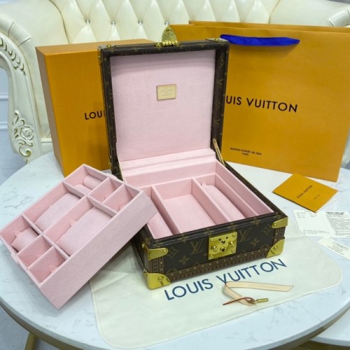 Louis Vuitton NICE COFFRET À BIJOUX M47120 rose