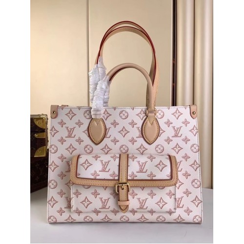 Louis Vuitton ONTHEGO MM M46154 blanc