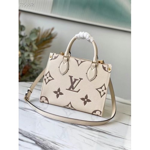 Louis Vuitton ONTHEGO PM - EXCLUSIVITÉ EN LIGNE M45654 crème