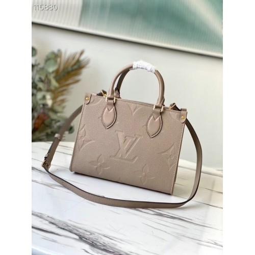 Louis Vuitton ONTHEGO PM - EXCLUSIVITÉ EN LIGNE M45660 Tourterelle Beige