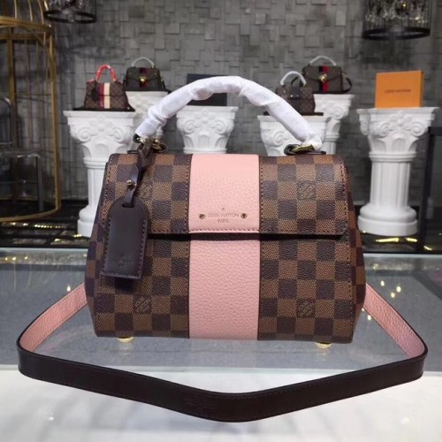 Louis Vuitton Original Damier Ebene Toile BOND STREET BB N41071 rose