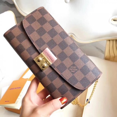 Louis Vuitton Original Damier Ebene Toile CROISETTE N61276