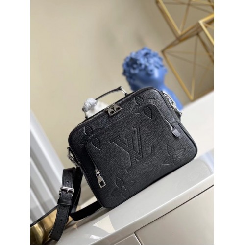 Louis Vuitton Sac en cuir d'origine M57287 noir