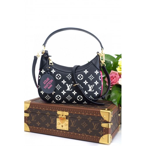 Louis Vuitton Bagatelle en cuir d'origine M46091 Noir