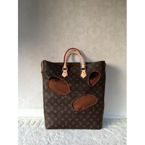 Louis Vuitton SAC en toile Monogram en cuir d'origine avec trous REI KAWAKUBO M40279