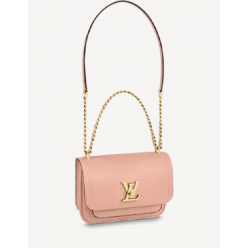 Louis Vuitton Original Lockme chaîne petit sac à main M57067 rose
