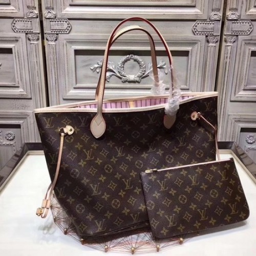 Louis Vuitton Original Toile Monogram NEVERFULL 40156 Rose