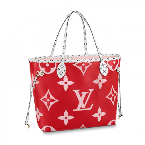 Louis Vuitton Original Toile Monogram NEVERFULL MM M44567 Rouge