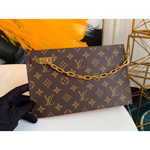 Louis Vuitton Pochette zippée en toile monogramme originale M44388