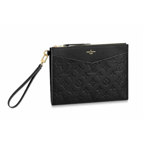 Louis Vuitton Original Monogram Empreinte Pochette MELANIE M68705 noir