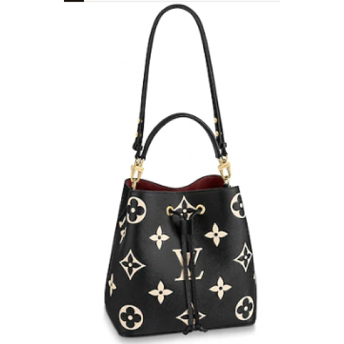 Louis Vuitton Original Monogram Empreinte NEONOE M45497 NOIR