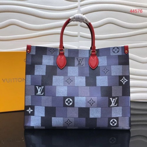 Louis Vuitton Original ONTHEGO Shopping Bag M44576 Bleu