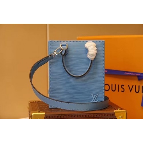 Louis Vuitton PETIT SAC PLAT M80168 bleu