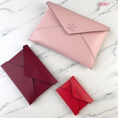 Louis Vuitton POCHETTE KIRIGAMI M64186 Rose Rouge Rose