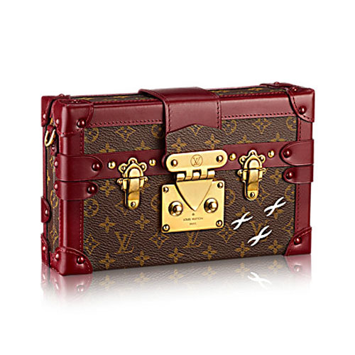 Louis Vuitton Petite Malle Monogramme M50388 Bordeaux