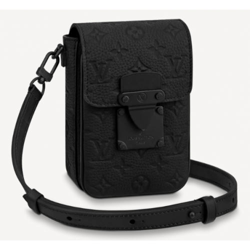 Louis Vuitton S-LOCK PORTEFEUILLE VERTICAL M81524 Noir