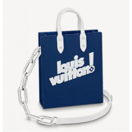 Louis Vuitton SAC PLAT XS M80841 bleu