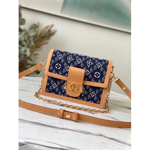 Louis Vuitton SINCE 1854 DAUPHINE M57499 bleu