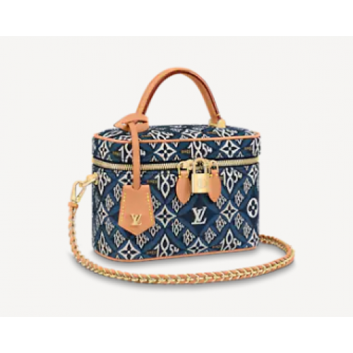 Louis Vuitton SINCE 1854 VANITY PM M57403 bleu