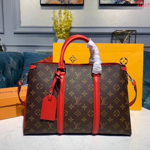 Louis Vuitton SOUFFLOT Sac moyen M44817 rouge