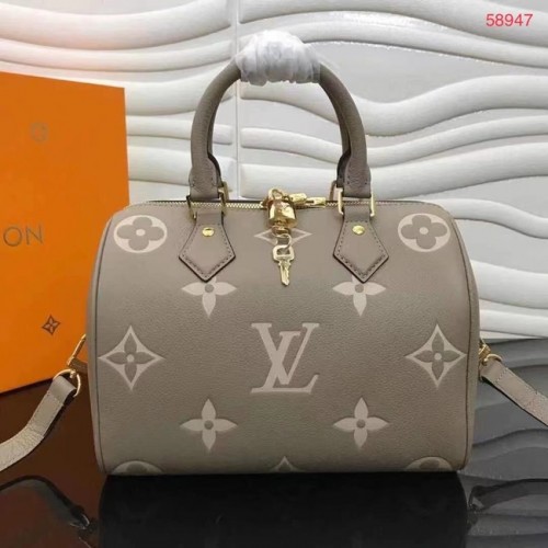 Louis Vuitton SPEEDY BANDOULIERE 25 M58947 gris