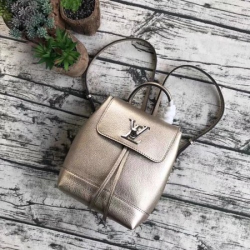 Louis Vuitton Veau Souple LOCKME SAC À DOS MINI M54575