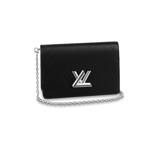 Louis Vuitton TWIST BELT CHAIN WALLET M68559 noir