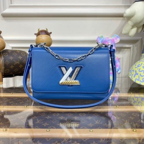 Louis Vuitton TWIST MM M50282 bleu