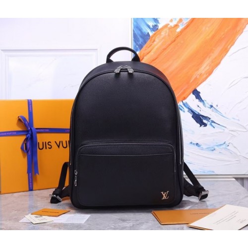 Louis Vuitton Taiga cuir de vachette SAC À DOS M30258 NOIR