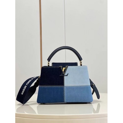 Jean Louis Vuitton CAPUCINES BB M59269 bleu
