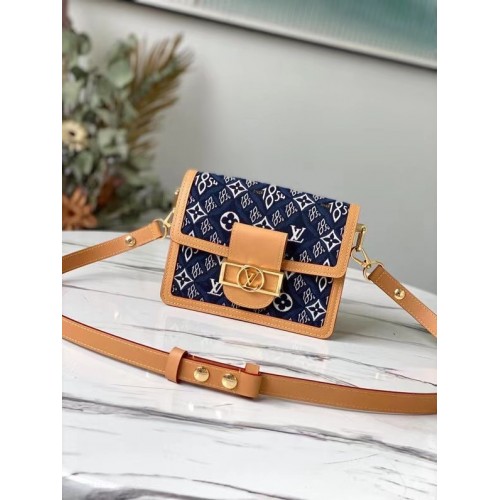 Louis Vuitton mini SINCE 1854 DAUPHINE M57394 bleu