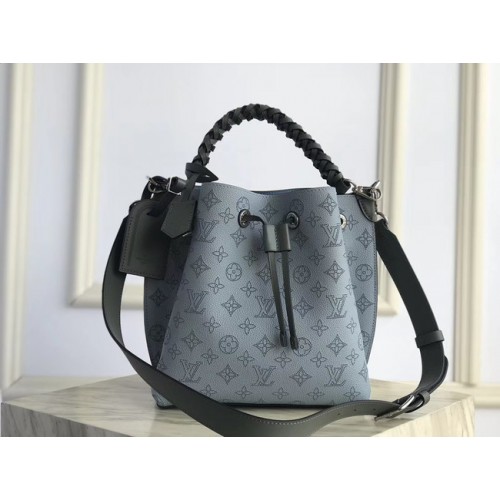 Louis Vuitton d'origine Mahina Cuir MURIA M55800 bleu