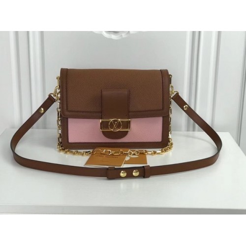 Louis Vuitton original SAINT SULPICE PM M44391 marron avec rose