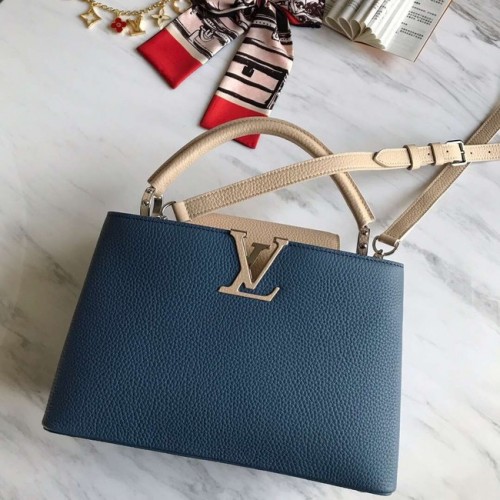 Louis Vuitton CAPUCINES M52987 Bleu Marine
